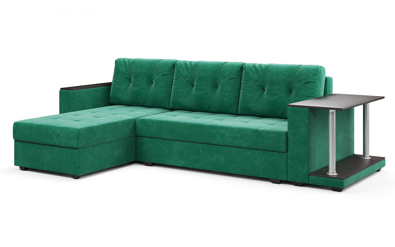 диван Gupan Диван-кровать угловой со столом Атланта 10 Классик 1 Gupan Диван-кровать угловой со столом Атланта 10 Классик